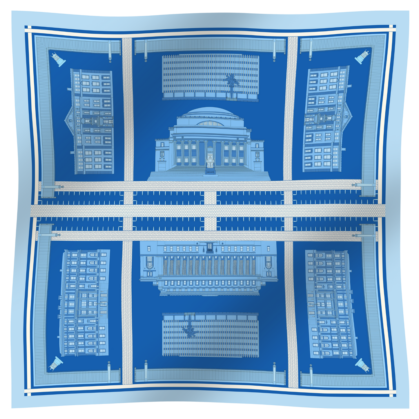 THE MORNINGSIDE HEIGHTS ALMA MATER SCARF