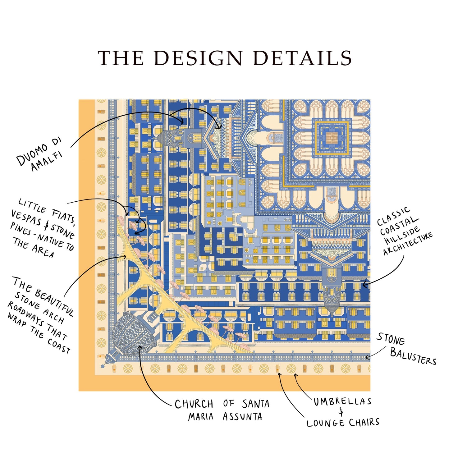 THE AMALFI SCARF