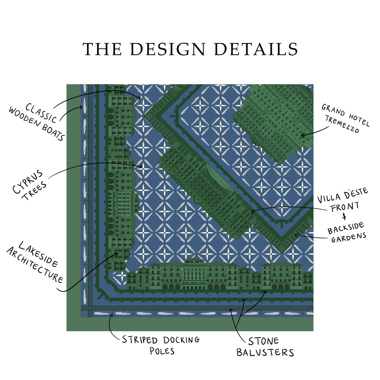 THE NEW LAKE COMO SCARF