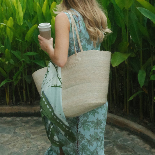 THE FISHERS ISLAND SCARF | GREEN