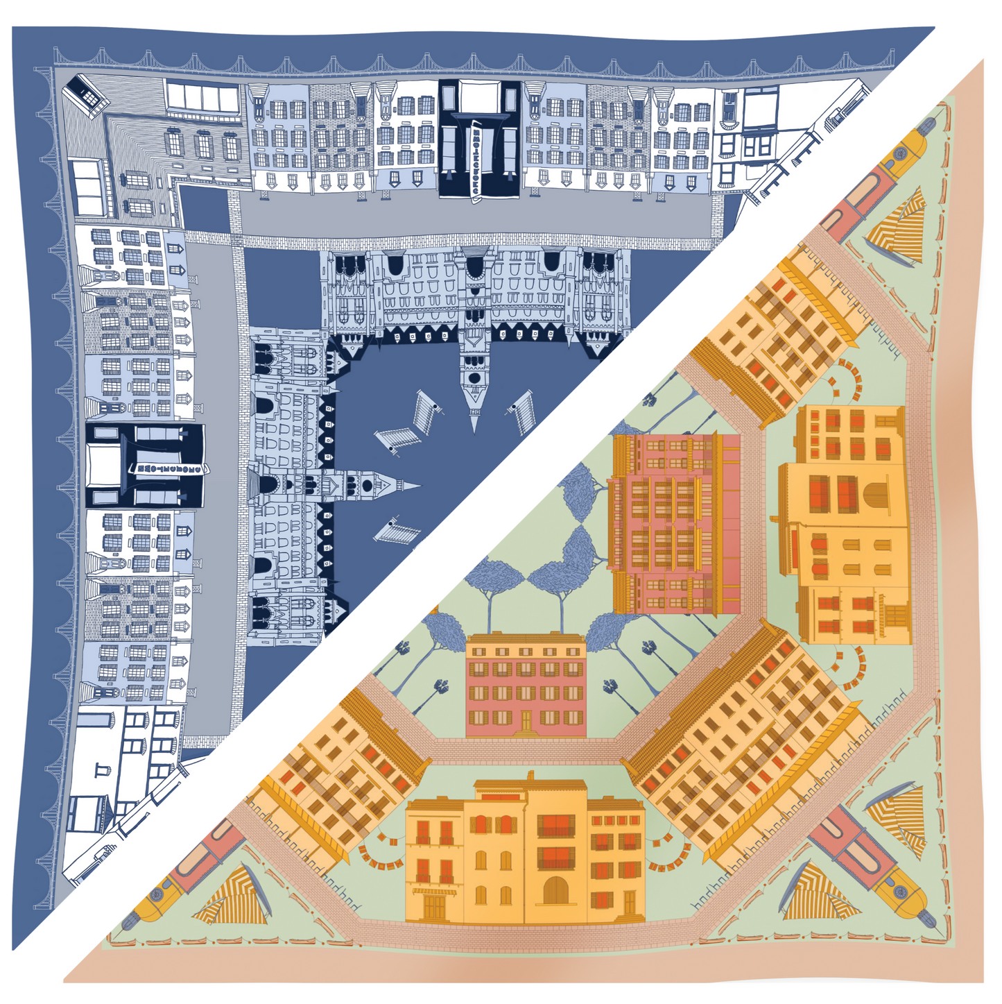 THE GTOWN + ST. TROPEZ SCARF PAIRING