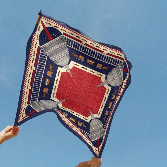 PRE ORDER THE CIRCUIT DU CAPITOL SCARF | Shipping October 6–11