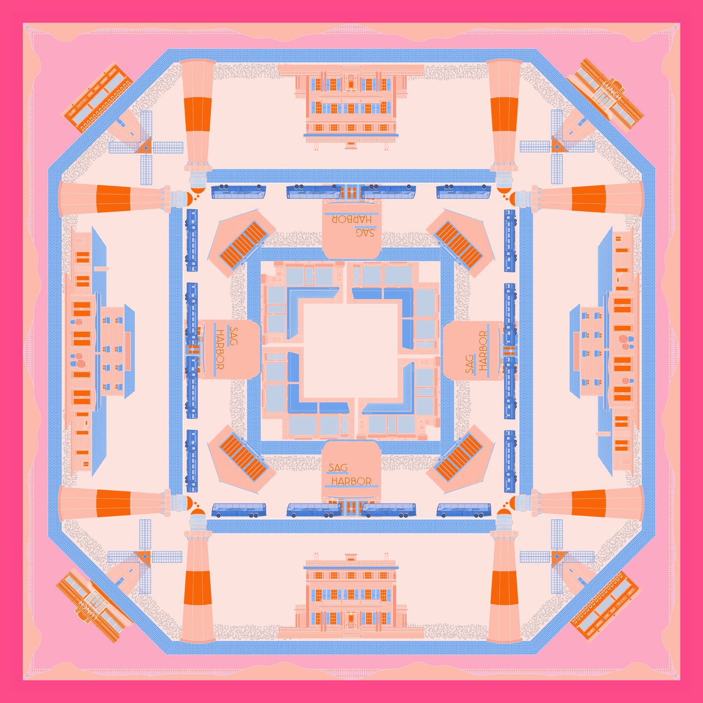 THE NEW HAMPTONS SCARF