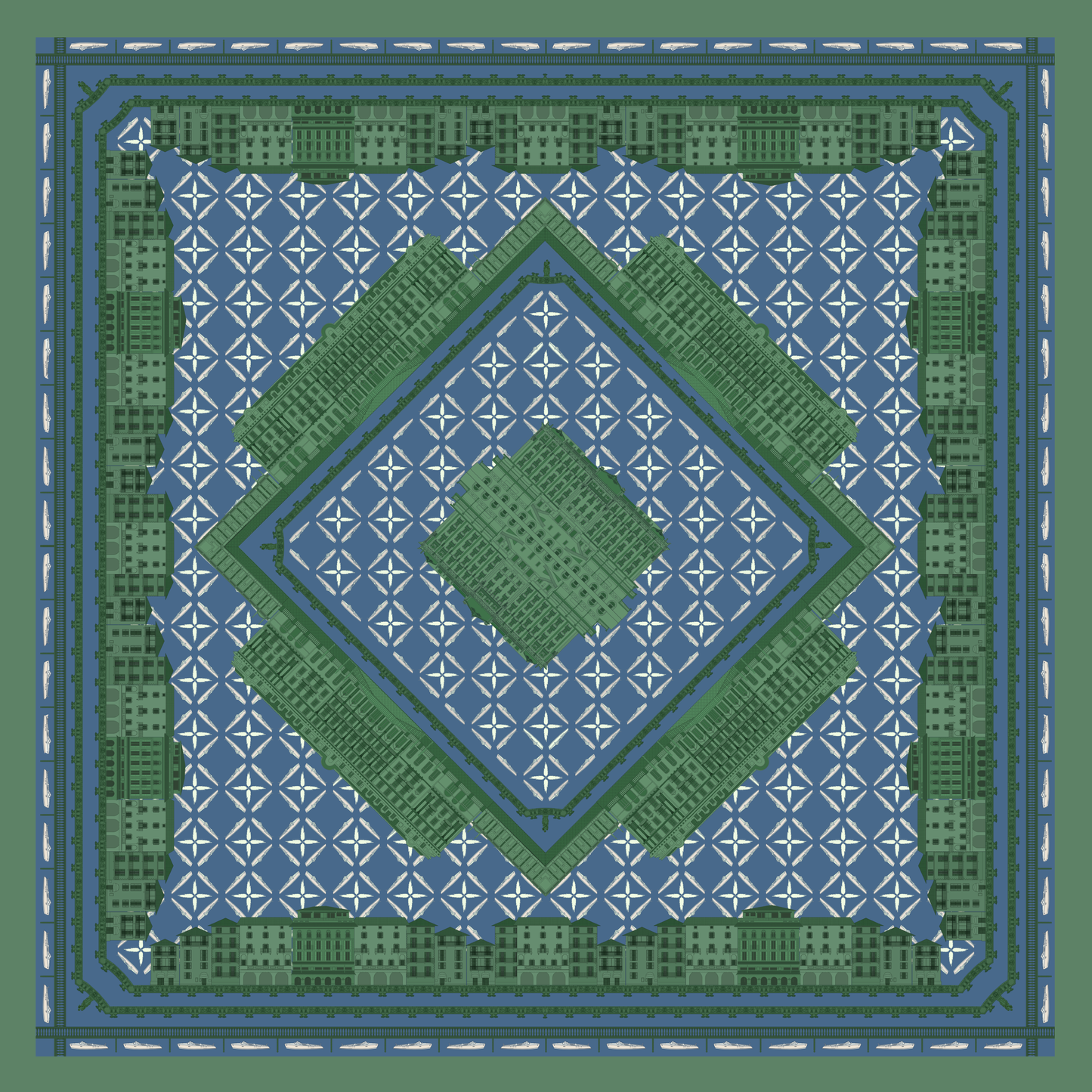 THE NEW LAKE COMO SCARF