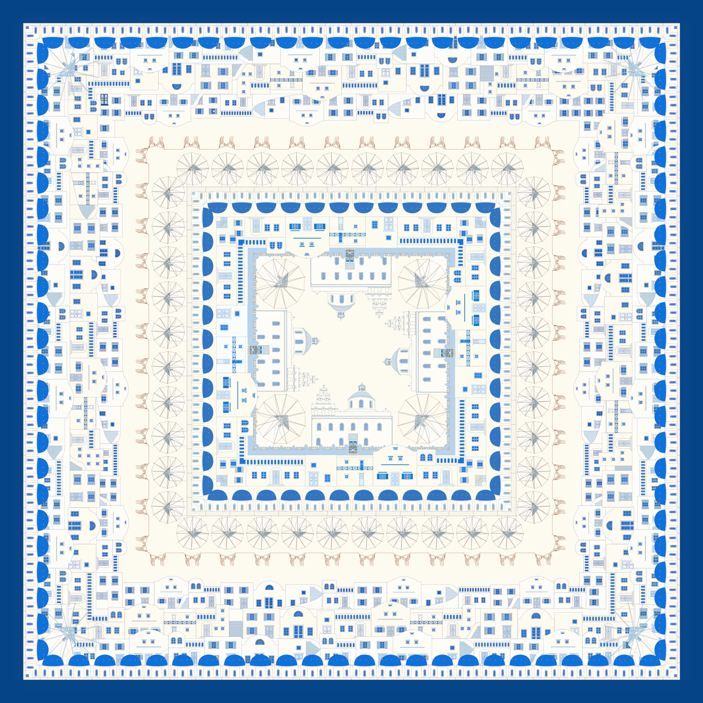 THE SANTORINI SCARF