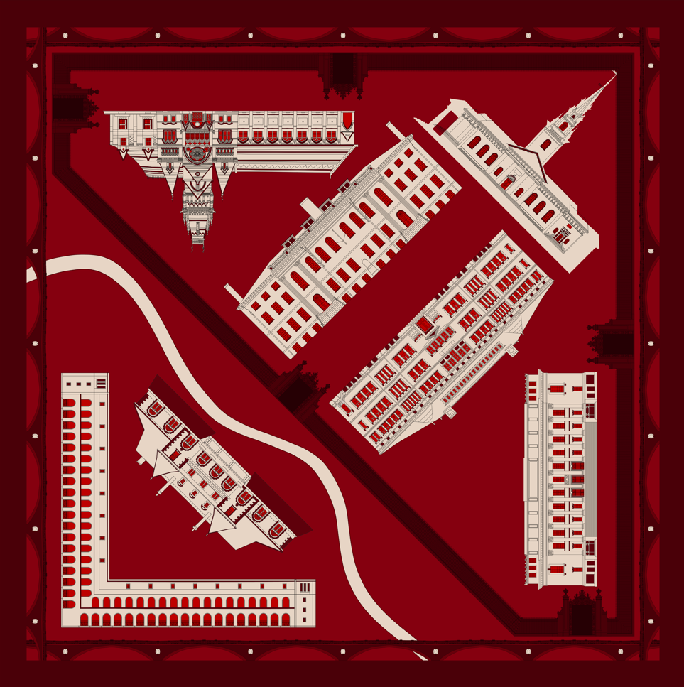 THE CAMBRIDGE H YARD SCARF