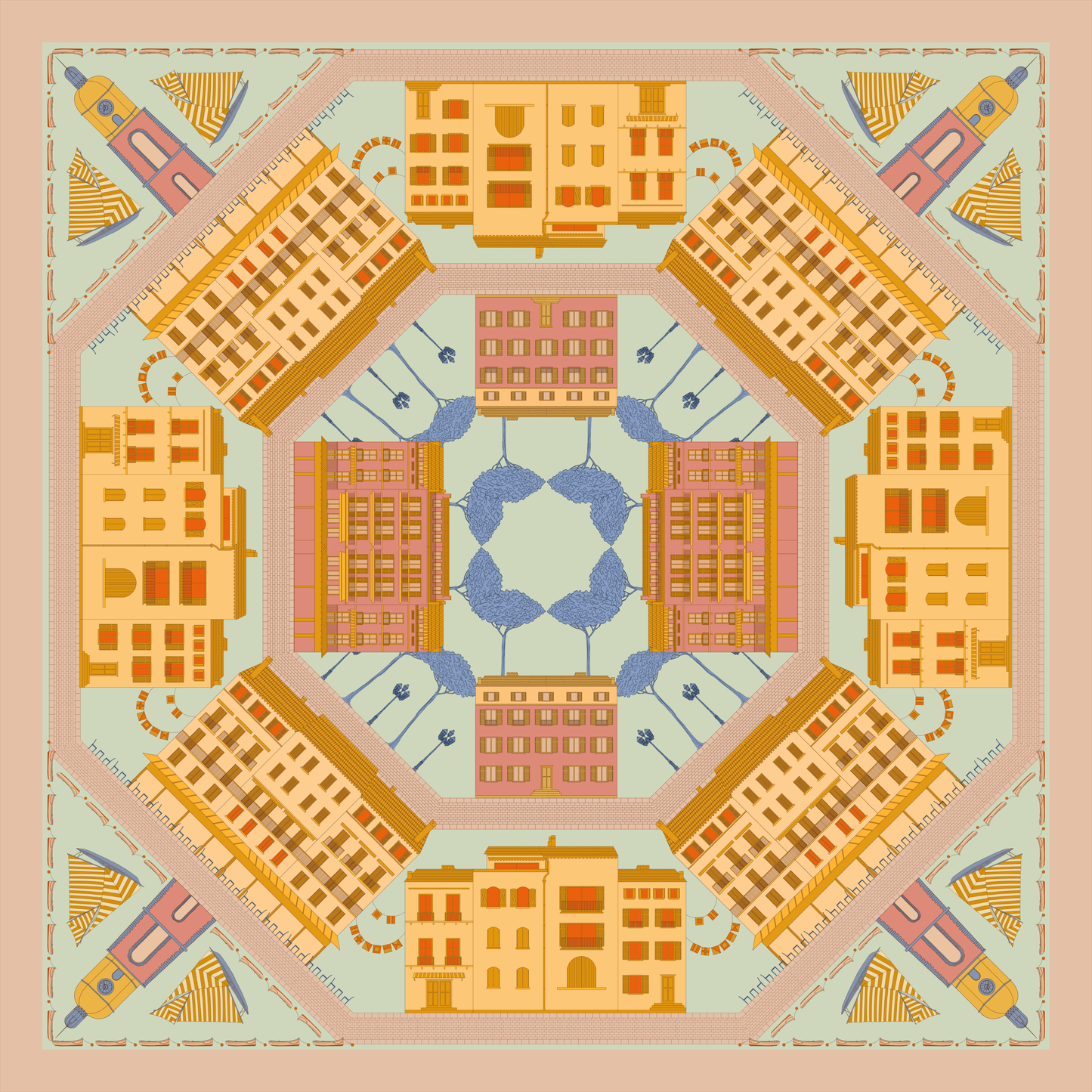 THE ST. TROPEZ SCARF