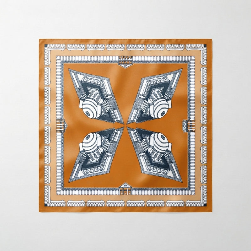THE CHARLOTTESVILLE TUNDY SCARF | ORANGE