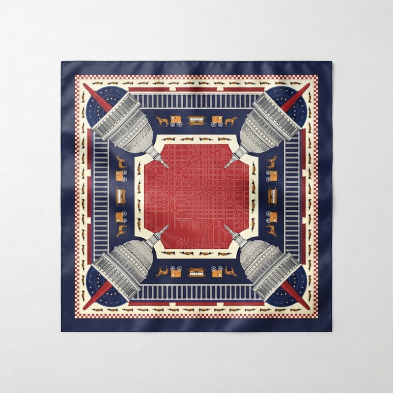 PRE ORDER THE CIRCUIT DU CAPITOL SCARF | Shipping October 6–11