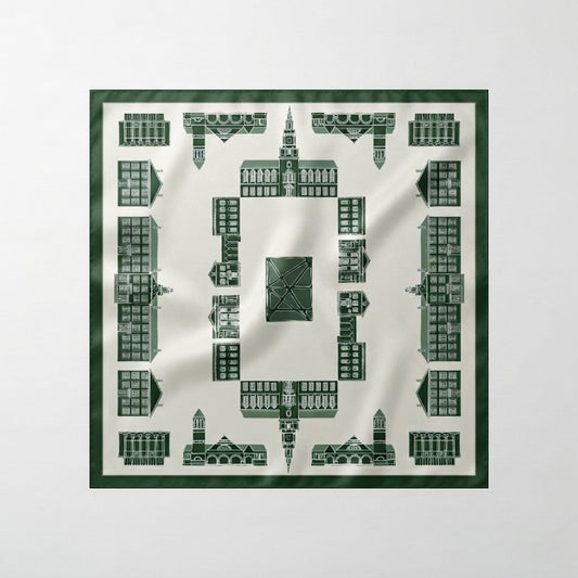 THE HANOVER BIG GREEN SCARF
