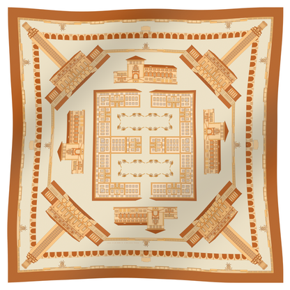 THE ORANGE AUSTIN SCARF