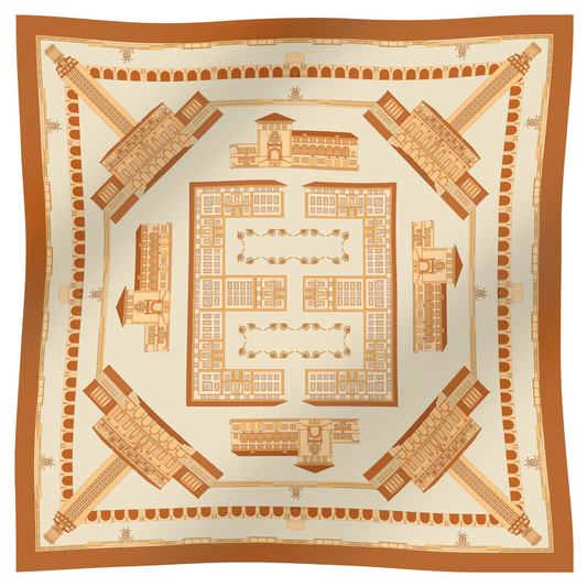 THE ORANGE AUSTIN SCARF
