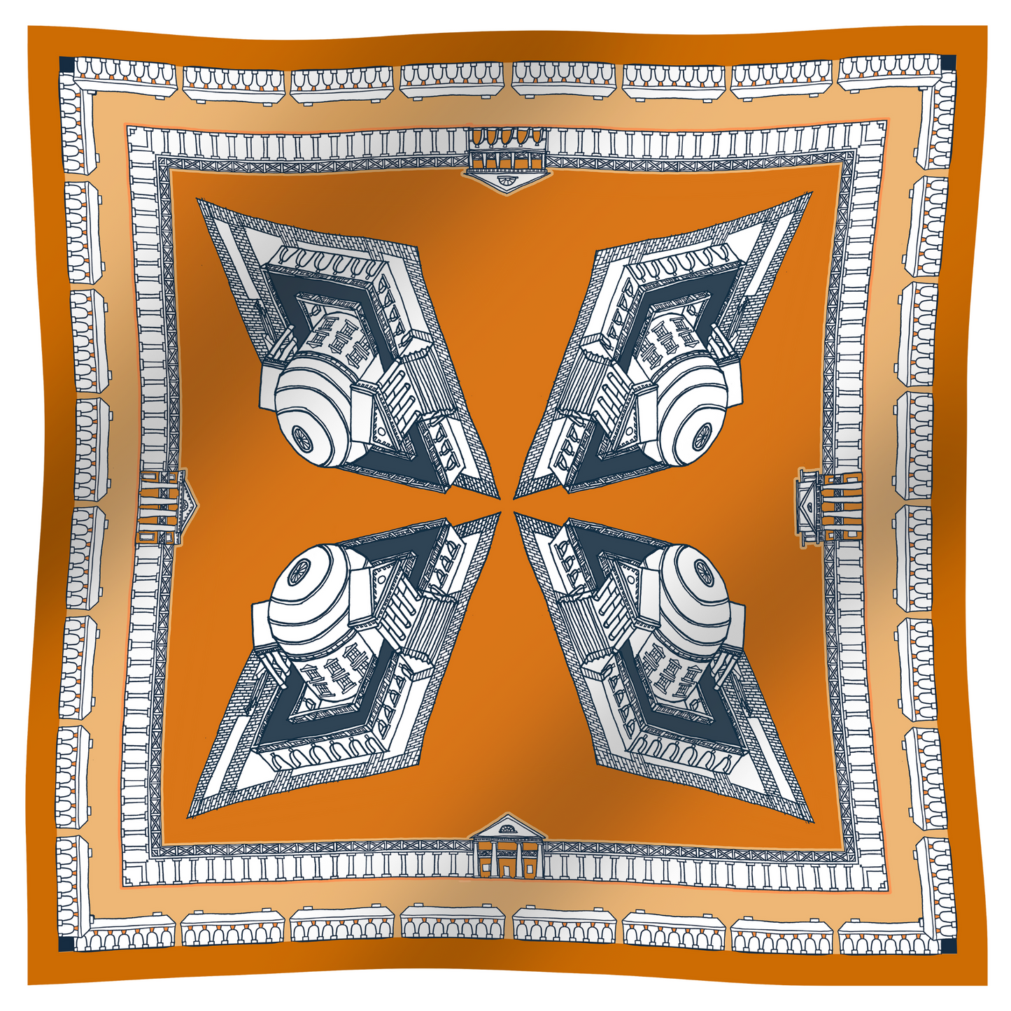 THE CHARLOTTESVILLE TUNDY + NANTUCKET SCARF PAIRING