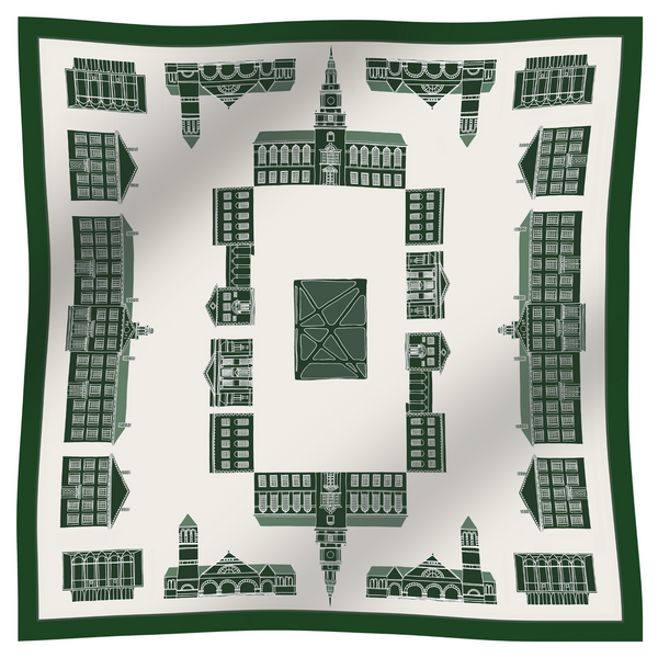 THE HANOVER BIG GREEN SCARF – The Clearly Collective