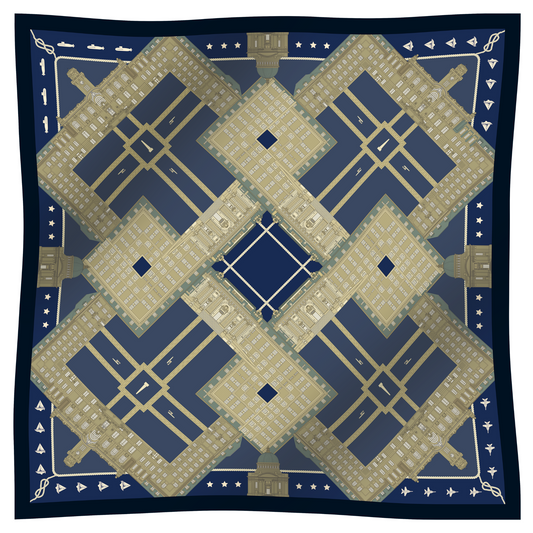THE NAVAL ANNAPOLIS SCARF