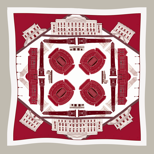 THE TUSCALOOSA CRIMSON SCARF