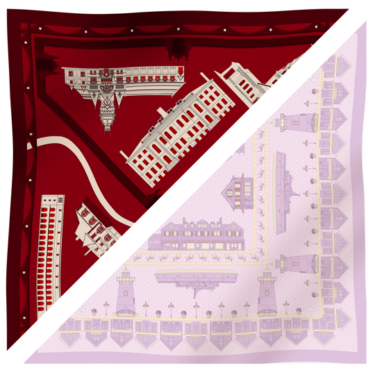 THE CAMBRIDGE H YARD + MARTHA'S VINEYARD SCARF PAIRING