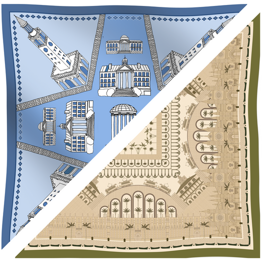 THE CHAPEL HILL + MALLORCA SCARF PAIRING