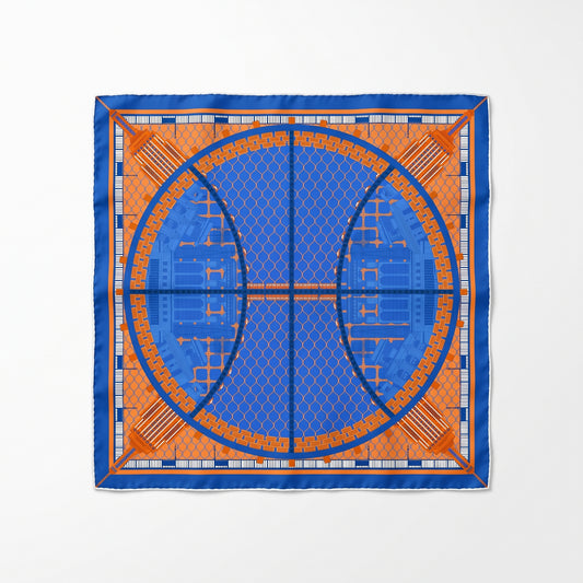THE MIDTOWN HOOPS SCARF | BLUE