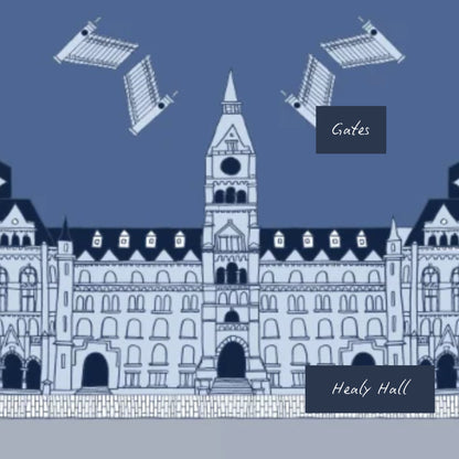 THE GEORGETOWN DC SCARF