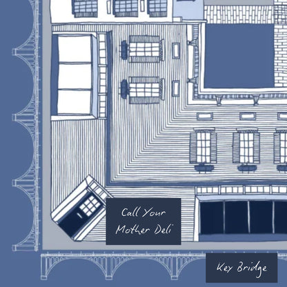 THE GEORGETOWN DC SCARF