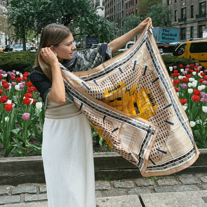THE MANHATTAN SCARF | TAN