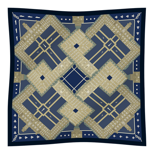 THE NAVAL ANNAPOLIS SCARF