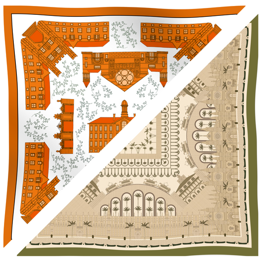 THE PTON IVY + MALLORCA SCARF PAIRING