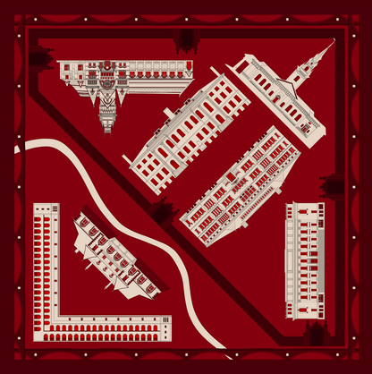 THE CAMBRIDGE H YARD SCARF