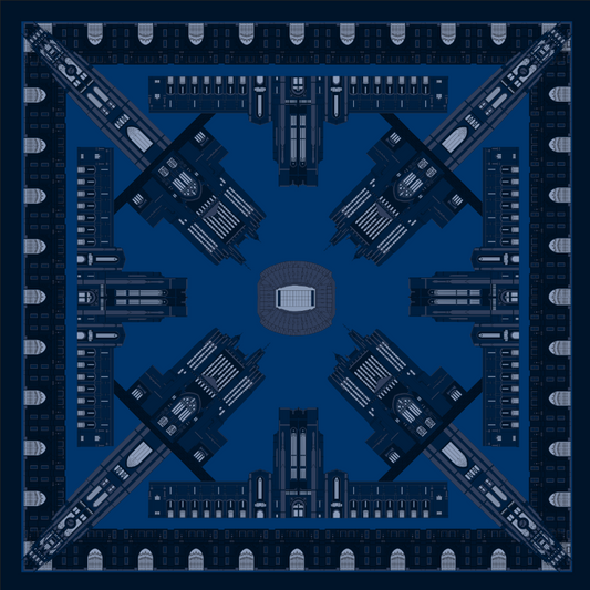 THE NEW HAVEN BULLDOG SCARF