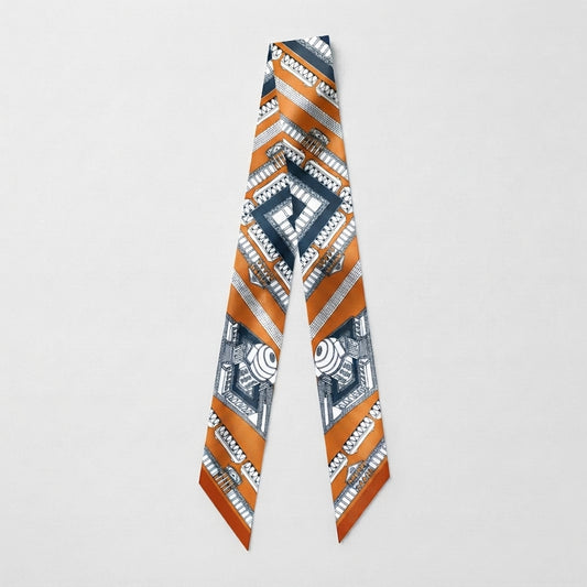 THE CHARLOTTESVILLE TUNDY SILK RIBBON | ORANGE | COMING SOON