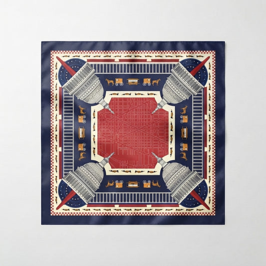 PRE ORDER THE CIRCUIT DU CAPITOL SCARF | Shipping October 6–11