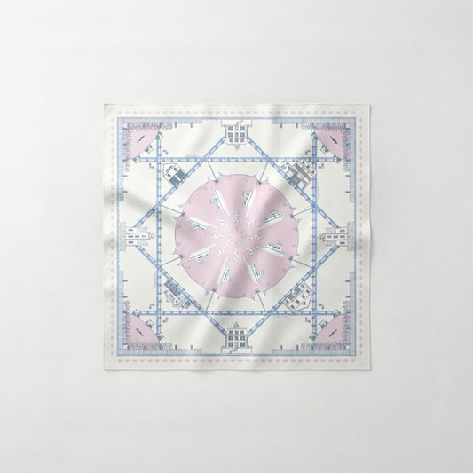 THE FISHERS ISLAND POCKET SQUARE | BLUSH