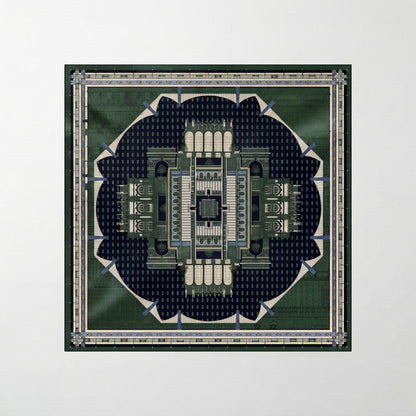 THE MANHATTAN SCARF | GREEN