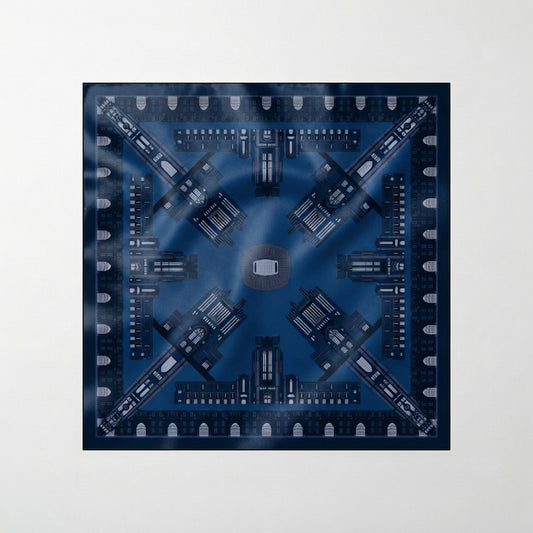 THE NEW HAVEN BULLDOG SCARF