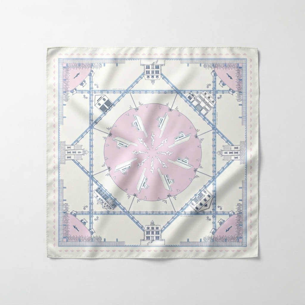 THE FISHERS ISLAND SCARF | BLUSH