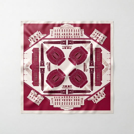 THE TUSCALOOSA CRIMSON SCARF