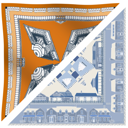 THE CHARLOTTESVILLE TUNDY + NANTUCKET SCARF PAIRING