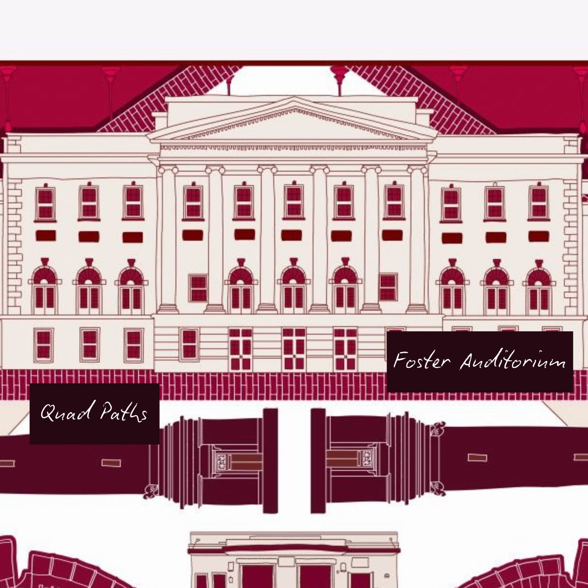 THE TUSCALOOSA ALABAMA SCARF