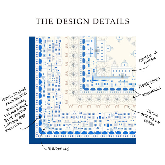 THE SANTORINI SCARF • Limited Release • Ships July 1