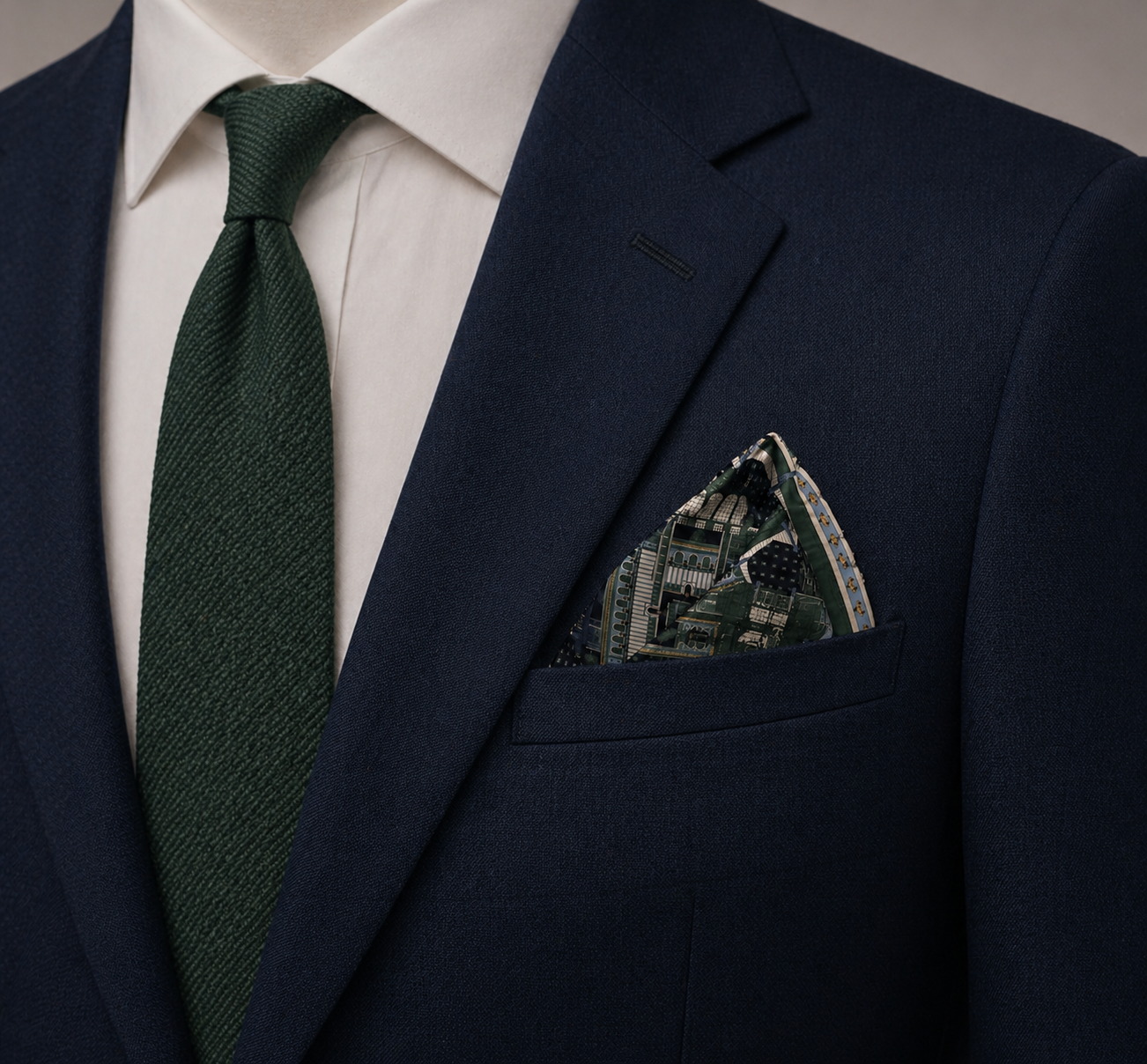 LIMITED EDITION MANHATTAN POCKET SQUARE