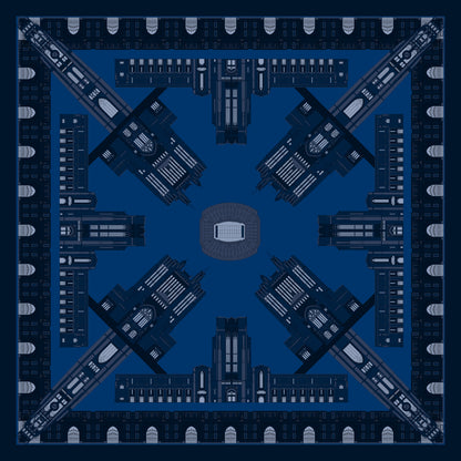 THE NEW HAVEN BULLDOG SCARF