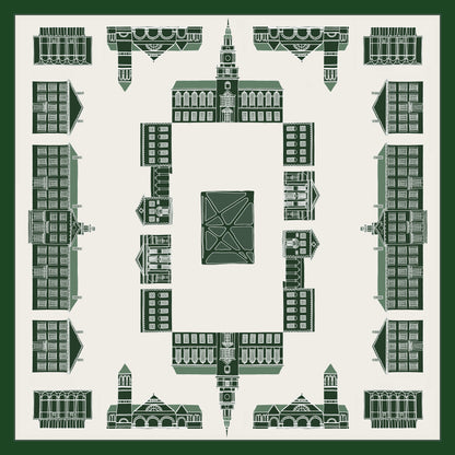 THE HANOVER BIG GREEN SCARF