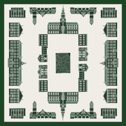 THE HANOVER BIG GREEN SCARF